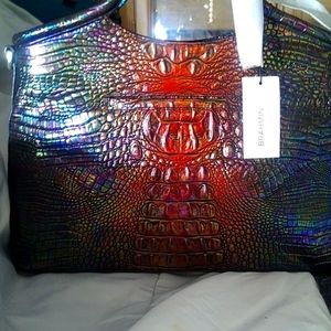 Elaine black pearl ombre with matching Addy wallet